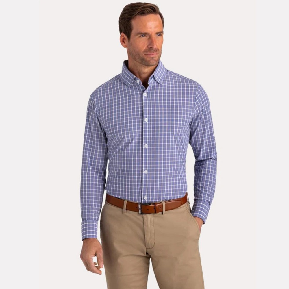 Mizzen + Main Barnes Trim‎ Fit Button Up Shirt